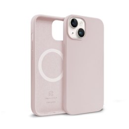 CRONG Etui Color Cover Magnetic iPhone 14 / iPhone 13 MagSafe Piaskowy róż