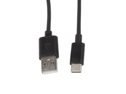 Lanberg Kabel USB-C -> USB-A M/M 1.8M 2.0 czarny