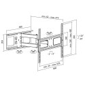 LogiLink Uchwyt ścienny LCD/LED 37-70, max. 50kg