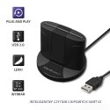 Qoltec Inteligentny czytnik chipowych kart ID SCR-0632 | USB typu C