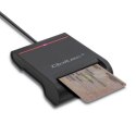 Qoltec Inteligentny czytnik chipowych kart ID | USB2.0 | Plug&play