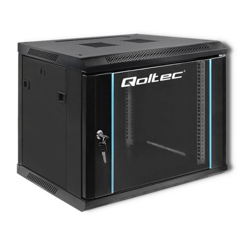 Qoltec Szafa RACK 19 cali | 9U | 600 x 500 x 450