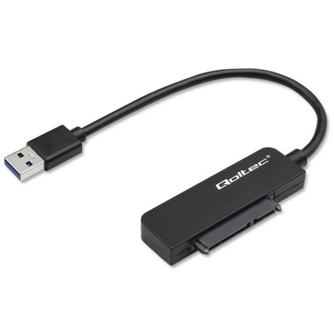 Qoltec Adapter SATA | Przejściówka na dysk SSD HDD 2.5" | USB 3.0 | Super speed 5Gb/s | 2TB