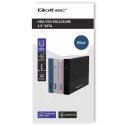 Qoltec Obudowa | Kieszeń na dysk SSD HDD 2.5" | SATA | USB 3.0 | Super speed 5Gb/s | 2TB | Niebieskia