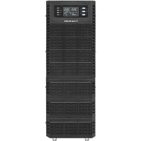 Qoltec Zasilacz awaryjny UPS 6kVA | 6000W | Power Factor 1.0 | LCD | EPO| USB | On line