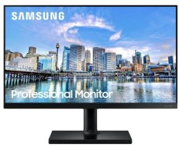 Samsung Monitor 24 cale T450FQ IPS 1920x1080 FHD 16:9 2xHDMI 1xDP 2xUSB 2.0 5ms 75Hz HAS+PIVOT płaski 3YOn-Site