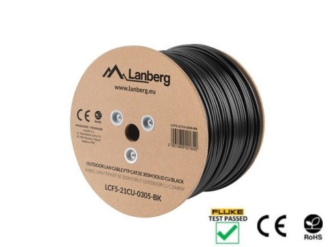 Lanberg Kabel FTP Kat.5E CU 305 m drut outdoor