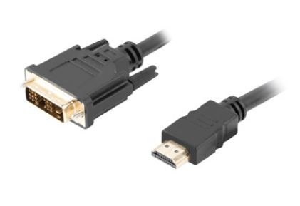 Lanberg Kabel HDMI(M)-DVI-D(M) CA-HDDV-10CC-0018-BK 1.8 M czarny