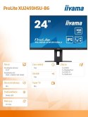 IIYAMA Monitor 23.8 cala XUB2493HSU-B6 IPS.HDMI.DP.2x2W.USBx2.SLIM.HAS(150mm)