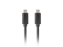 Lanberg Kabel USB-C M/M 3.1 gen 2 1.8M 10GB/S PD100W czarny