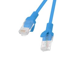 Patchcord UTP Lanberg PCU5-10CC-0300-B (RJ45 - RJ45 ; 3m; UTP; kat. 5e; kolor niebieski)