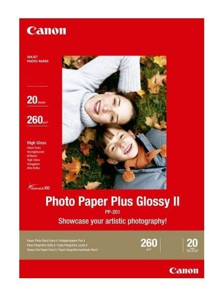 Canon Papier Canon PP-201 Glossy II Photo Paper Plus A4 20 arkuszy 2311B019