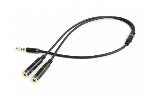 Gembird Adapter audio mikrofon 3.5mm minijack, 4PIN, 0.2m