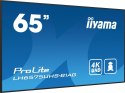 IIYAMA Monitor 65 cali LH6575UHS-B1AG 24/7,IPS,ANDROID.11,4K,500cd/m2,WiFi,3xHDMI,DP,Daisy/Chain,2xUSB,2x10W,RJ45,iiSignage2,FailOver,S