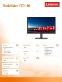 Lenovo Monitor 27 cali ThinkVision T27h-30 63A3GAT1EU