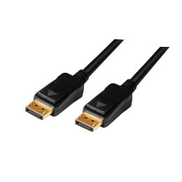 Kabel DisplayPort 1.2 LogiLink CV0113 M/M, 4K, aktywny, 15m