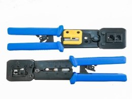 Zaciskarka wtyków przelotowych Lanberg NT-0204 RJ45, RJ12, RJ11