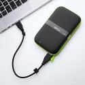 Dysk zewnętrzny HDD Silicon Power Armor A60 (1TB; 2.5"; USB 3.2; 5400 obr/min; Green-Black; SP010TBPHDA60S3K)