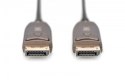 Digitus Kabel połączeniowy hybrydowy AOC DisplayPort 1.4 8K/60Hz UHD DP/DP M/M 20m Czarny