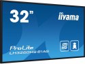 IIYAMA Monitor wielkoformatowy 31.5 cala LH3260HS-B1AG matowy 24h/7 500(cd/m2) VA 1920 x 1080 FHD Android.11 Wifi CMS(iiSignage2)