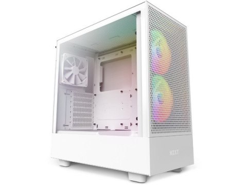 NZXT Obudowa H5 Flow RGB z oknem Biała