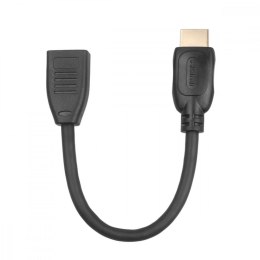 TB Kabel HDMI F-M 15 cm v2.0. przedłużacz