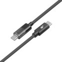 TB Kabel USB C - USB C 1m ze wskaźnikiem mocy ładowania LED (100 W)