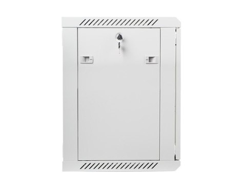 Lanberg Szafa instalacyjna wisząca 19 cali 12U 600X450mm szara (drzwi szklane)