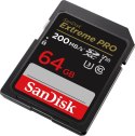 SanDisk Karta pamięci Extreme Pro SDXC 64GB 200/90 MB/s V30 UHS-I U3