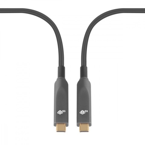 TB Kabel video USB C-C optyczny 4K hybryda 5m