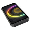 ULEFONE Smartfon Armor 21 6.58" 8/256GB IP68/IP69K 9600 mAh DualSIM głośnik RGB czarny