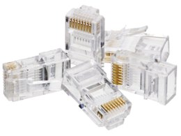 ALANTEC Wtyk RJ45 UTP kat.5e (drut+linka) (op.100 szt)