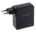 UNITEK ŁADOWARKA GAN 2X USB-C, USB-A, 140W