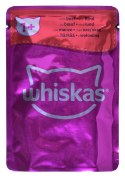 WHISKAS Klasyczne posiłki w sosie - mokra karma dla kota - 80x85 g