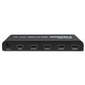 Qoltec Aktywny rozdzielacz Splitter 4 x HDMI 4K x 2K | 3.4Gb/s