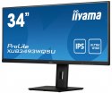 IIYAMA Monitor 34 cale XUB3493WQSU IPS,UWQHD,DP,HDMI,HAS(150mm)