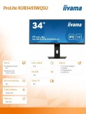 IIYAMA Monitor 34 cale XUB3493WQSU IPS,UWQHD,DP,HDMI,HAS(150mm)