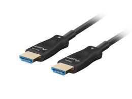 Lanberg Kabel HDMI M/M v2.1 20M 8K czarny optyczny AOC