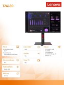 Lenovo Monitor 23.8 ThinkVision T24i-30 63CFMATXEU