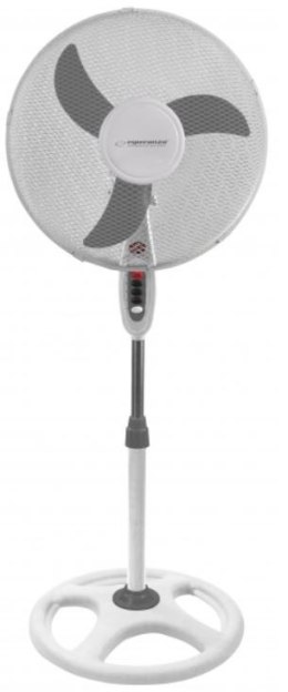 Esperanza Wentylator stojący Typhoon Biało-szary