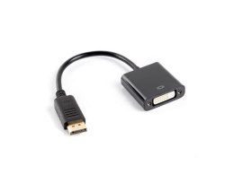 Kabel adapter Lanberg AD-0007-BK DisplayPort (M) -> DVI-D (F)(24+5) Dual Link