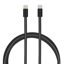 Kabel iBOX IKUTCS1B USB-C 60W 1m Black