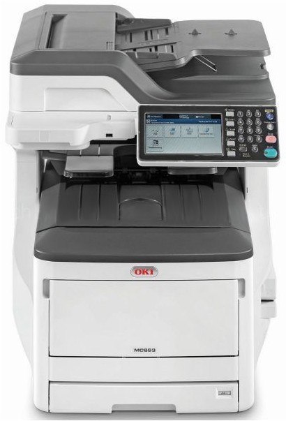 OKI MFP MC853dn A3 45850404 23ppm/duplex/faks/RADF