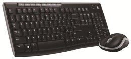 Zestaw bezprzewodowy klawiatura + mysz Logitech MK270 czarny