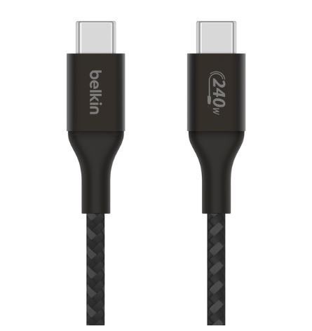 Belkin Kabel BoostCharge USB-C/USB-C 240W 2m czarny