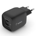 Belkin Ładowarka podwójna ścienna 45W USB-C GAN z PPS czarna