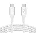 Belkin Kabel BoostCharge USB-C/USB-C 240W 1m biały