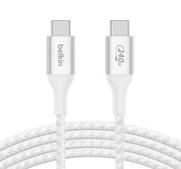 Belkin Kabel BoostCharge USB-C/USB-C 240W 1m biały