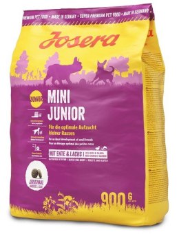 JOSERA MiniJunior - sucha karma dla szczeniąt małych ras 900 g