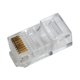 LogiLink Wtyki RJ45 8P8C UTP do kabli płaskich, 100szt.